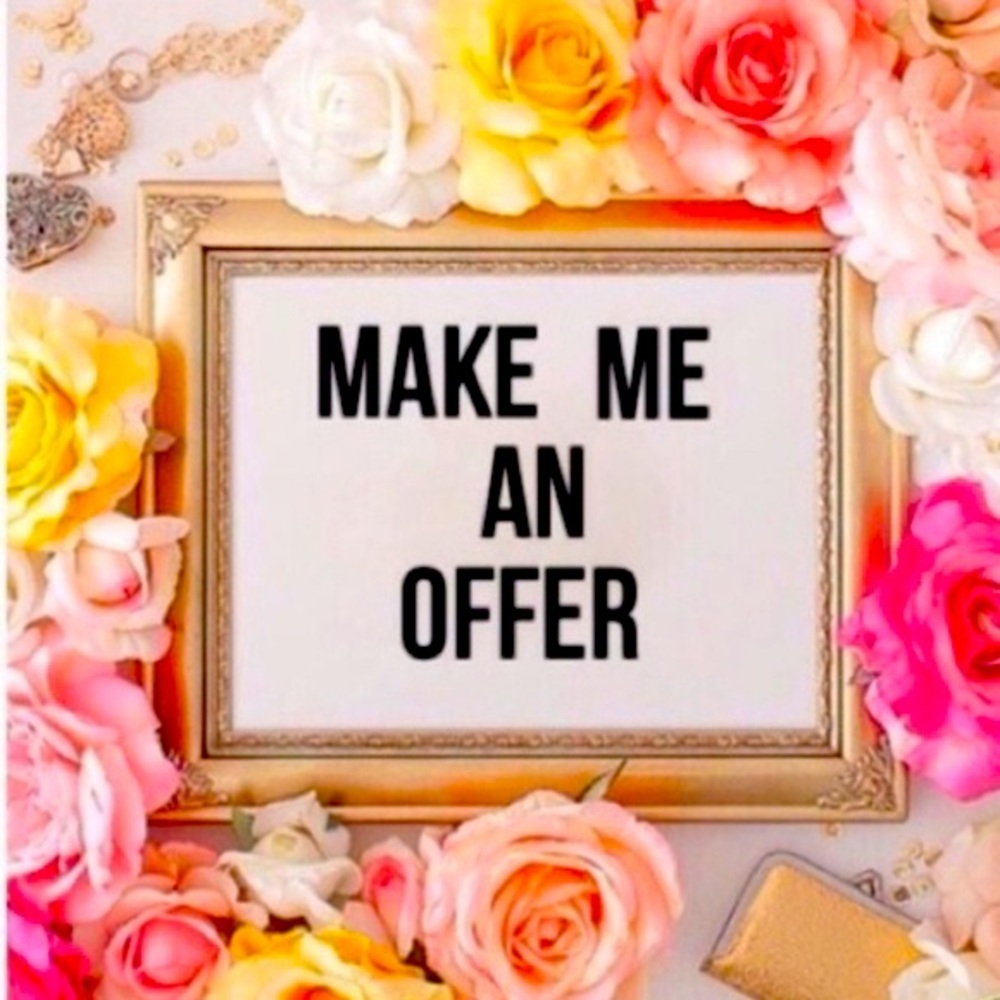 Make me an offer for anything you see in my page